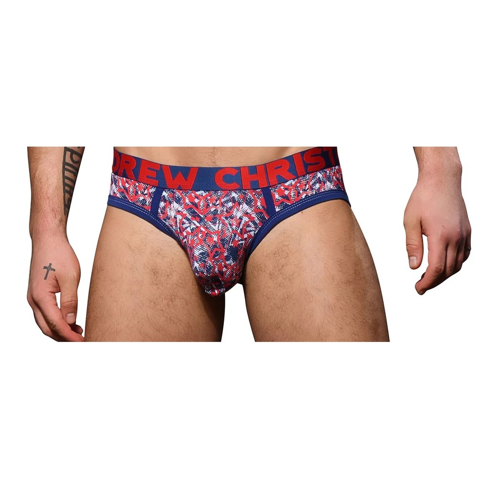 Andrew Christian Blazing Stars Brief. Large